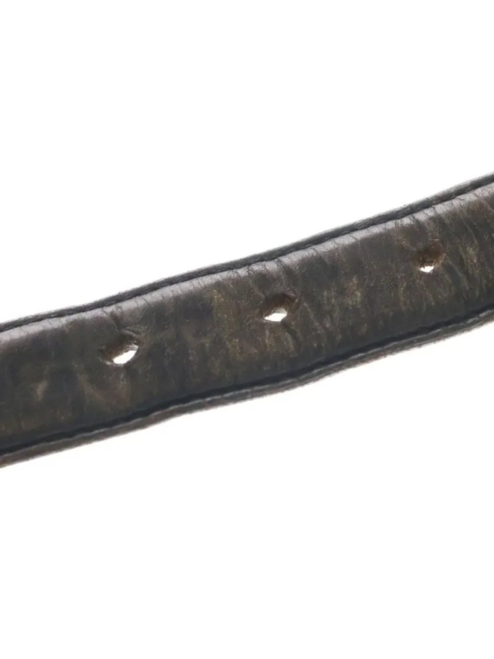Chrome Hearts Buckl Oval 1.0 Classic Cross Silver Buckle Belt